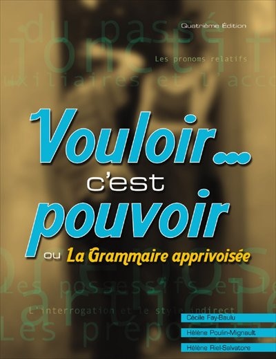 Front cover_Vouloir C'est Pouvoir