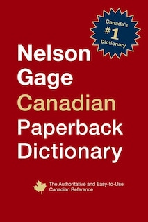 Front cover_Nelson Gage Canadian Paperback Dictionary