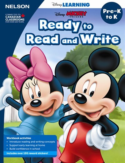 Couverture_Disney Learning Ready To Read And Write Pre-k/k Workbook