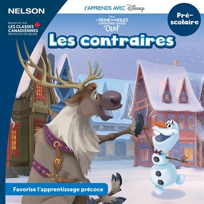 Disney Les Contraires Pre-k French Board Book