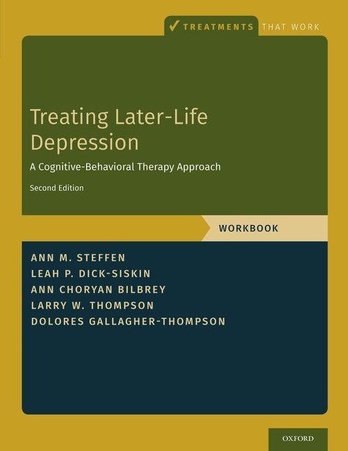 Front cover_Treating Later-life Depression