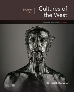Front cover_Sources For Cultures Of The West