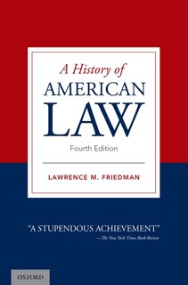 Front cover_A History of American Law