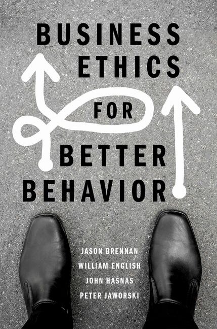 Front cover_Business Ethics For Better Behavior