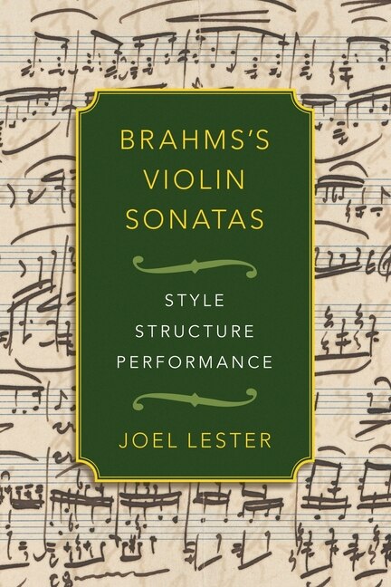 Front cover_Brahms's Violin Sonatas