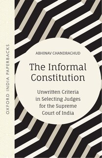 Couverture_The Informal Constitution