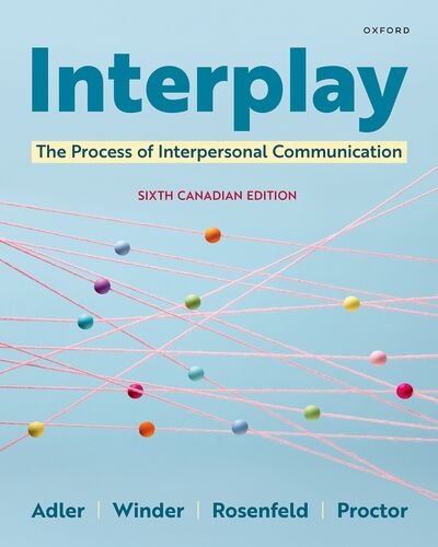 Front cover_Interplay: The Process of Interpersonal Communication