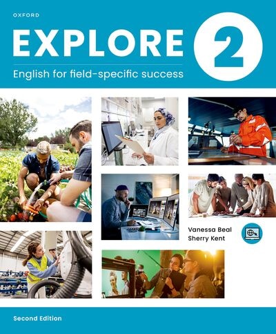 Couverture_Explore 2: English for Field-Specific Success Student Book with eBook and Online Practice (12M)