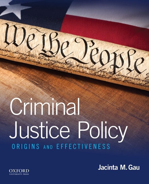 Front cover_Criminal Justice Policy