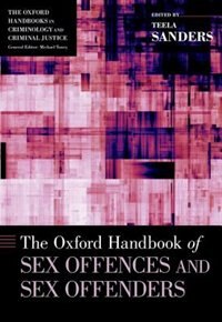 Front cover_The Oxford Handbook of Sex Offences and Sex Offenders