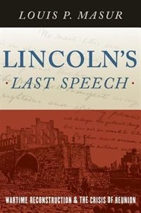Front cover_Lincoln's Last Speech
