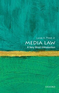 Front cover_Media Law: A Very Short Introduction