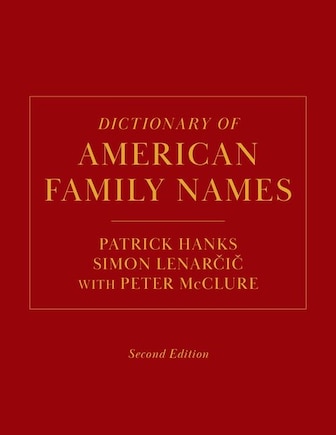 Dictionary of American Family Names