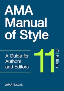 Front cover_Ama Manual Of Style