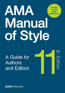 Front cover_AMA Manual of Style
