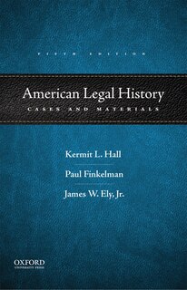 Front cover_American Legal History