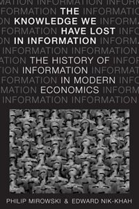 Front cover_The Knowledge We Have Lost in Information