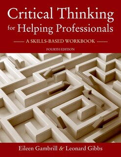Couverture_Critical Thinking for Helping Professionals