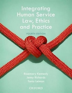 Couverture_Integrating Human Service Law, Ethics and Practice