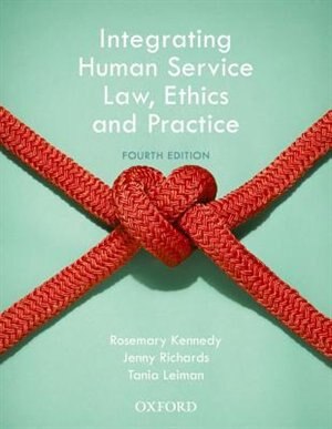 Couverture_Integrating Human Service Law, Ethics and Practice