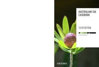 Front cover_Australian Tax Casebook