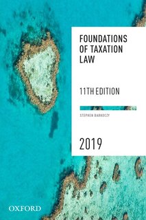 Couverture_Foundations of Taxation Law 2019