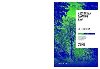 Couverture_Australian Taxation Law 2020