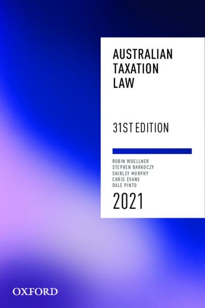 Front cover_Australian Taxation Law 2021