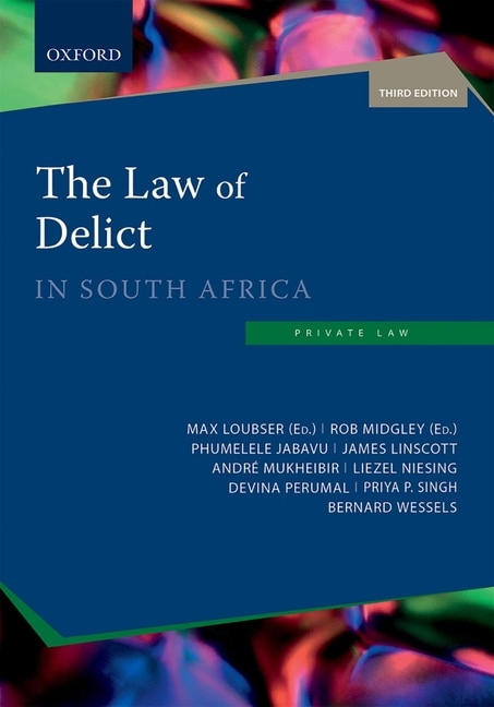 Couverture_The Law of Delict in South Africa