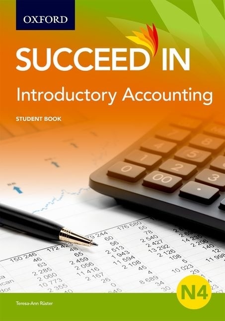 Couverture_Succeed in: Introductory Accounting N4 Student Book