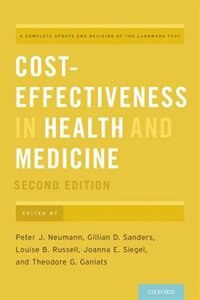 Couverture_Cost-Effectiveness in Health and Medicine