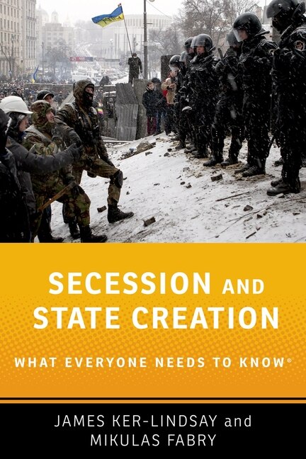 Couverture_Secession and State Creation