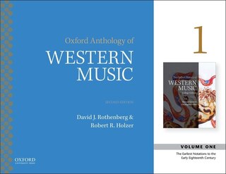 Front cover_The Oxford Anthology of Western Music, College Edition