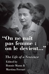 Front cover_On ne naît pas femme: on le devient
