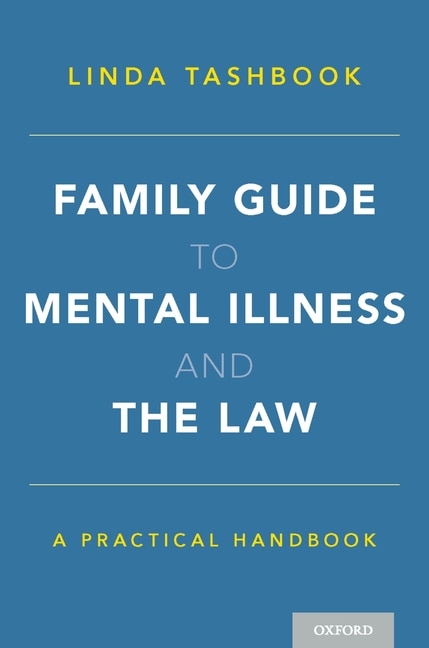 Front cover_Family Guide to Mental Illness and the Law