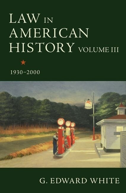 Front cover_Law in American History, Volume III
