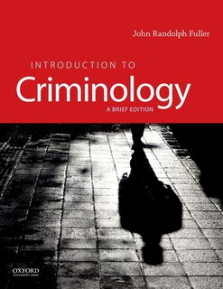 Couverture_Introduction To Criminology