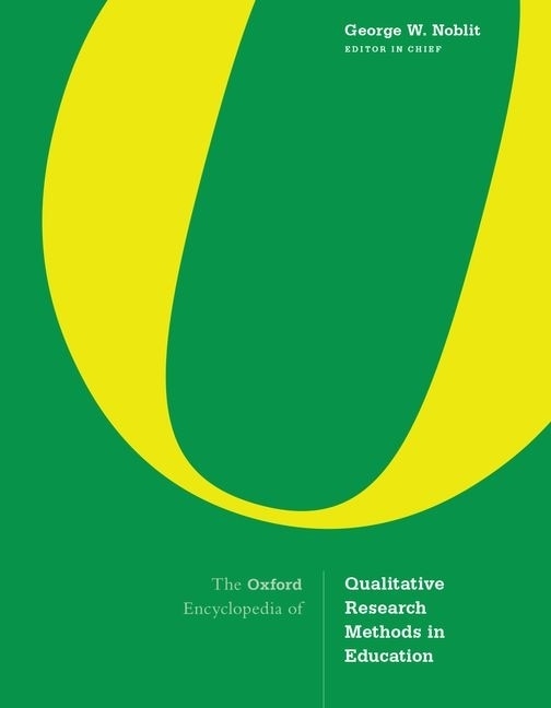 Front cover_The Oxford Encyclopedia Of Qualitative Research Methods In Education