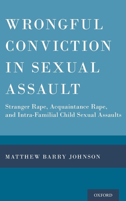 Couverture_Wrongful Conviction in Sexual Assault