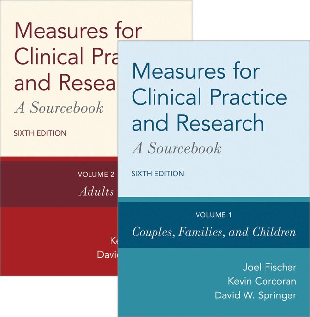 Front cover_Measures For Clinical Practice And Research