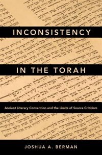 Front cover_Inconsistency in the Torah