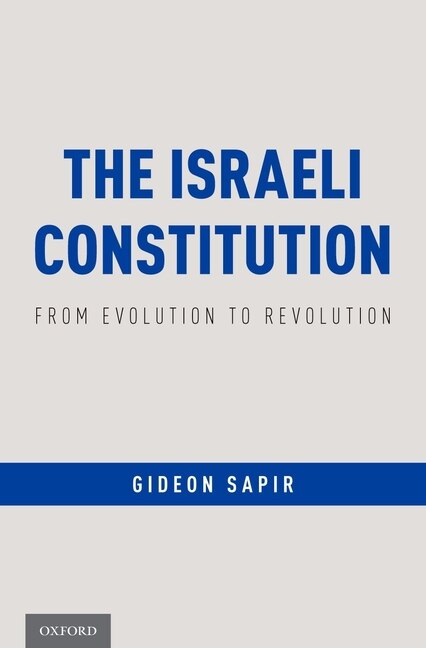 Front cover_The Israeli Constitution