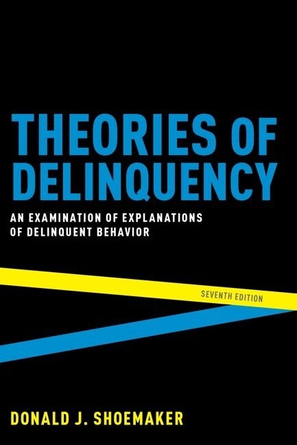 Couverture_Theories of Delinquency
