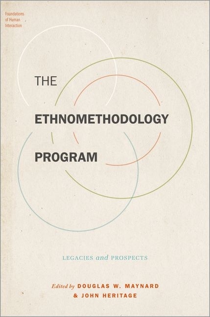 Front cover_Harold Garfinkel And Ethnomethodology