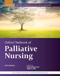 Front cover_Oxford Textbook of Palliative Nursing