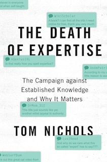 Front cover_The Death of Expertise