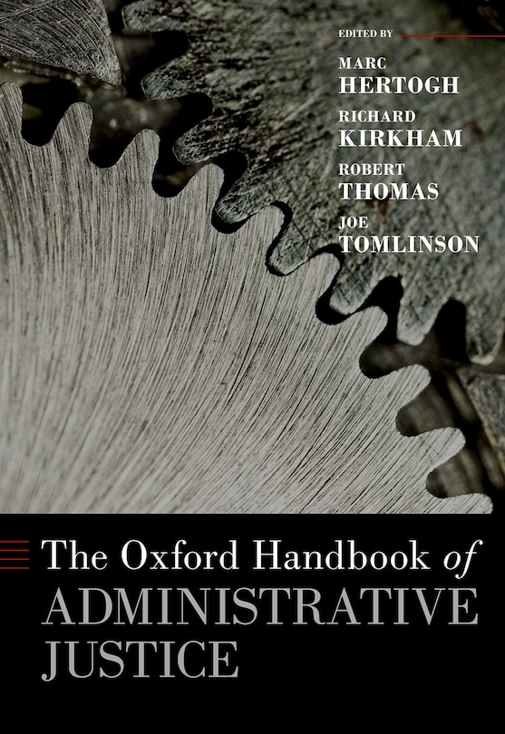 Front cover_The Oxford Handbook of Administrative Justice