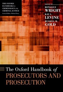 Front cover_The Oxford Handbook Of Prosecutors And Prosecution