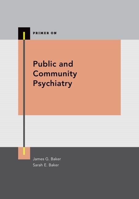 Front cover_Public and Community Psychiatry