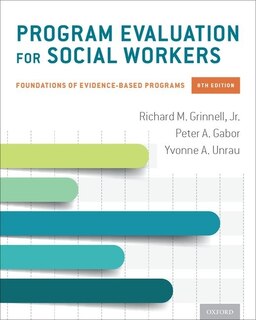 Front cover_Program Evaluation for Social Workers